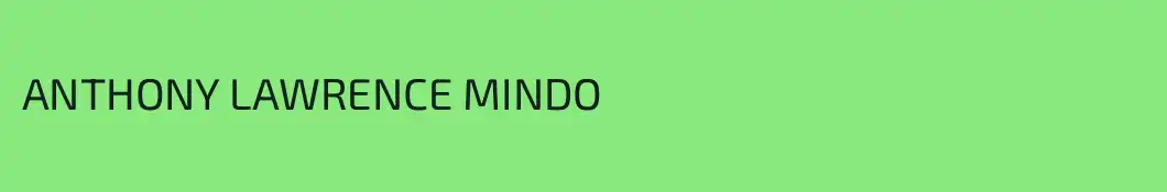 ANTHONY LAWRENCE MINDO